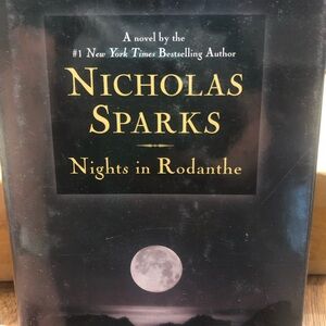 '📚 2 for $10 📚 Nights in Rodanthe' Black Book Cover